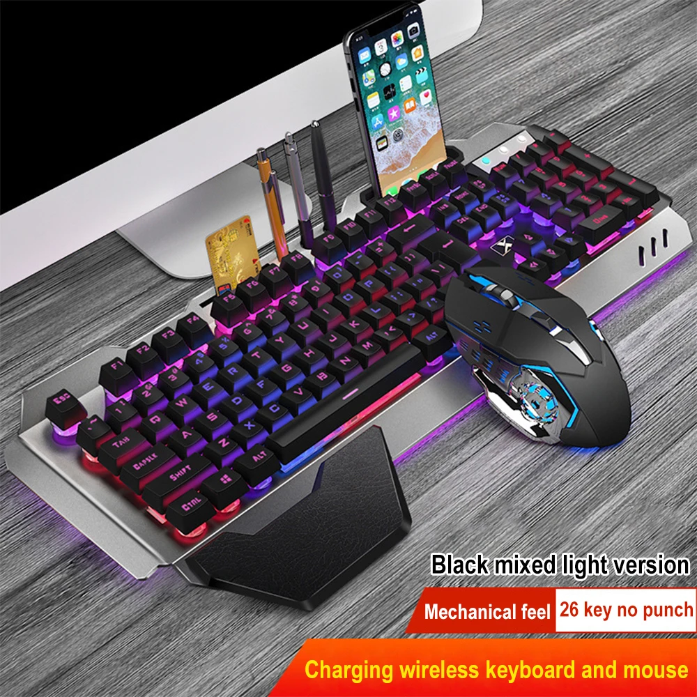 Gaming Keyboard Mini - K680 Rechargeable 2.4G wireless keyboard and