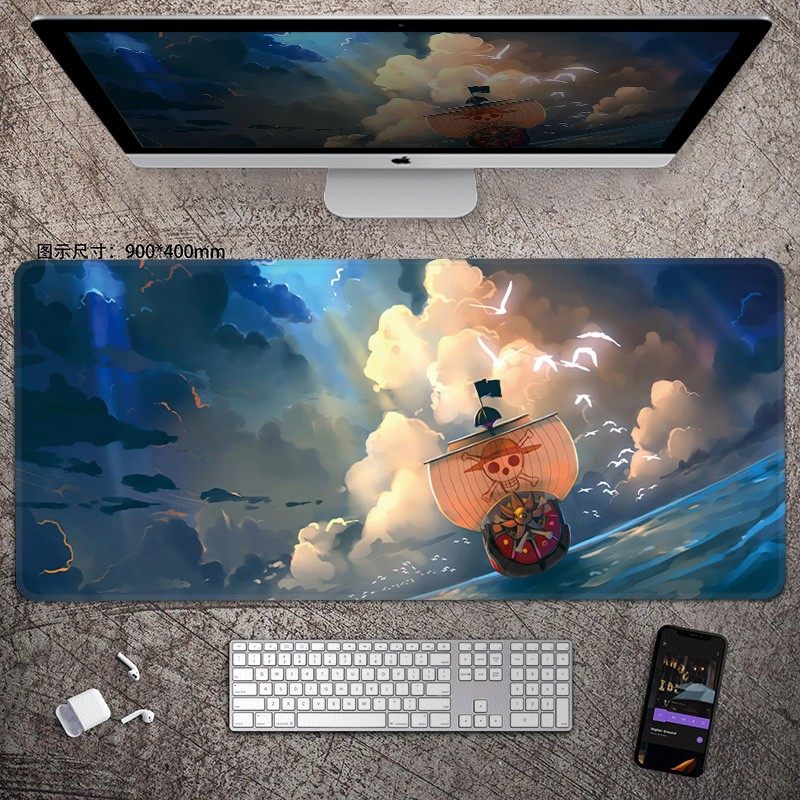 Gaming Keyboard Esports - Animation ONE PIECE Leather Mouse Pad