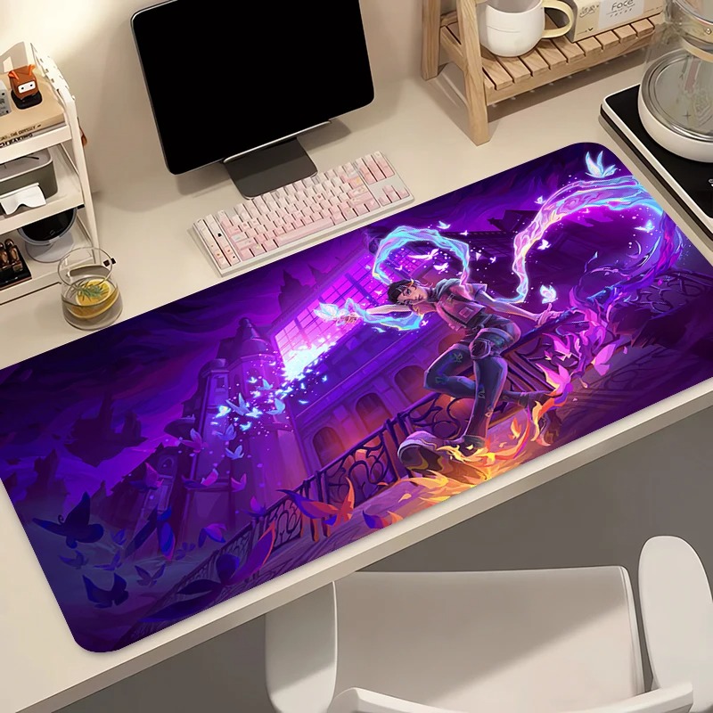 Gaming Keyboard Esports - Mouse Pad Gamer Computer Anime PC