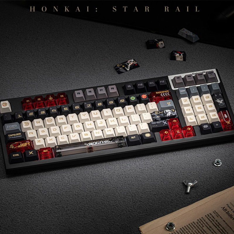 Gaming Keyboard Type C - Honkai: Star Rail Boothill His Precious