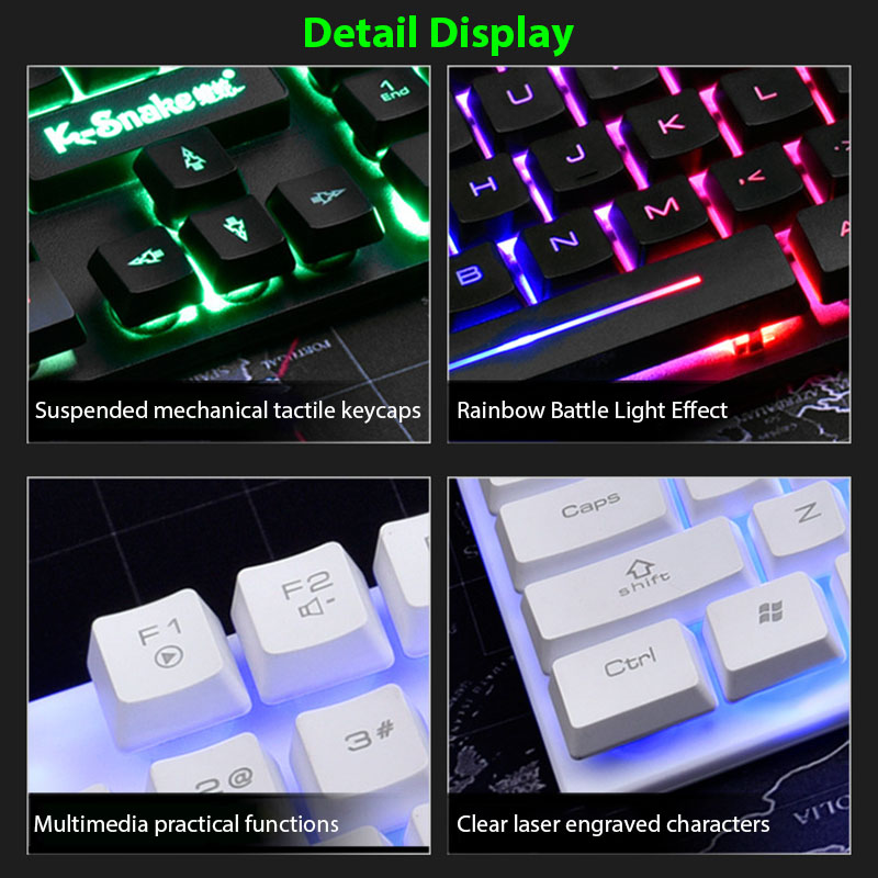 KM320 Keyboard And Mouse Set W - Gaming Keyboard And Mouse Combo Wireless 评论和价格