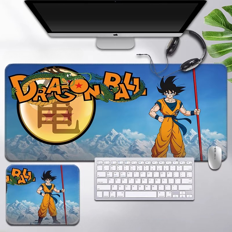 Cartoon HD Print Dragon Ball L - Gaming Keyboard Mouse 评论和价格