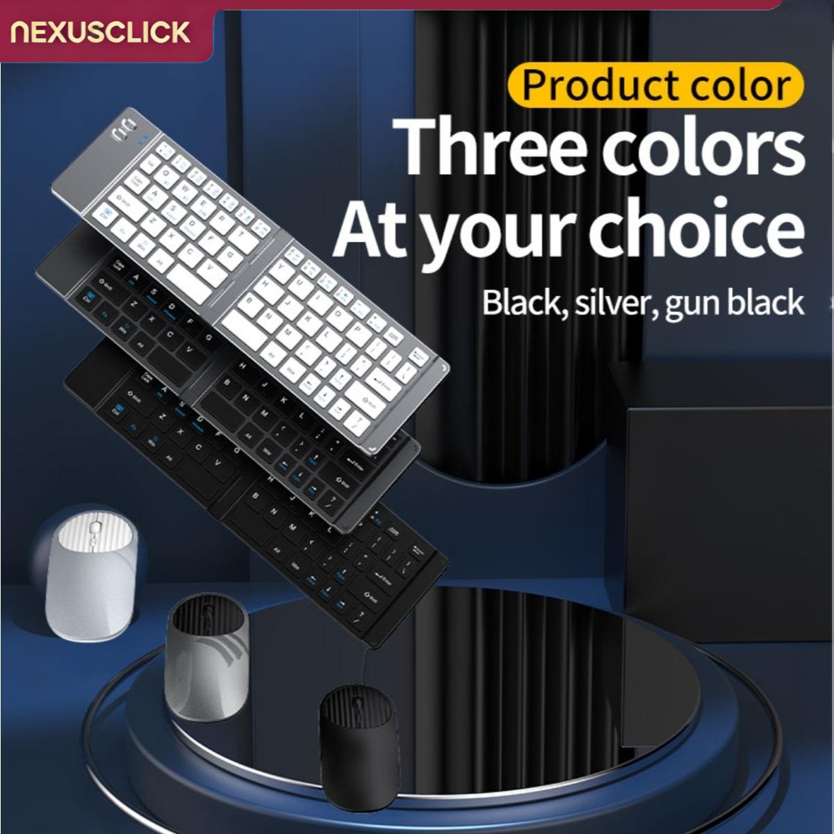 NexusClick New Mini Wireless B - Gaming Keyboard And Mouse Combo Wireless 评论和价格