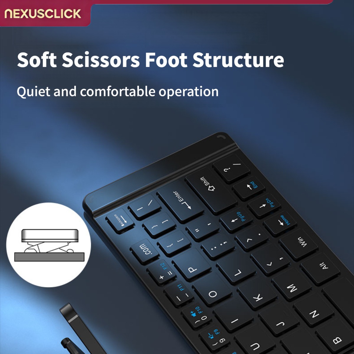 NexusClick New Mini Wireless B - Gaming Keyboard And Mouse Combo Wireless 评论和价格
