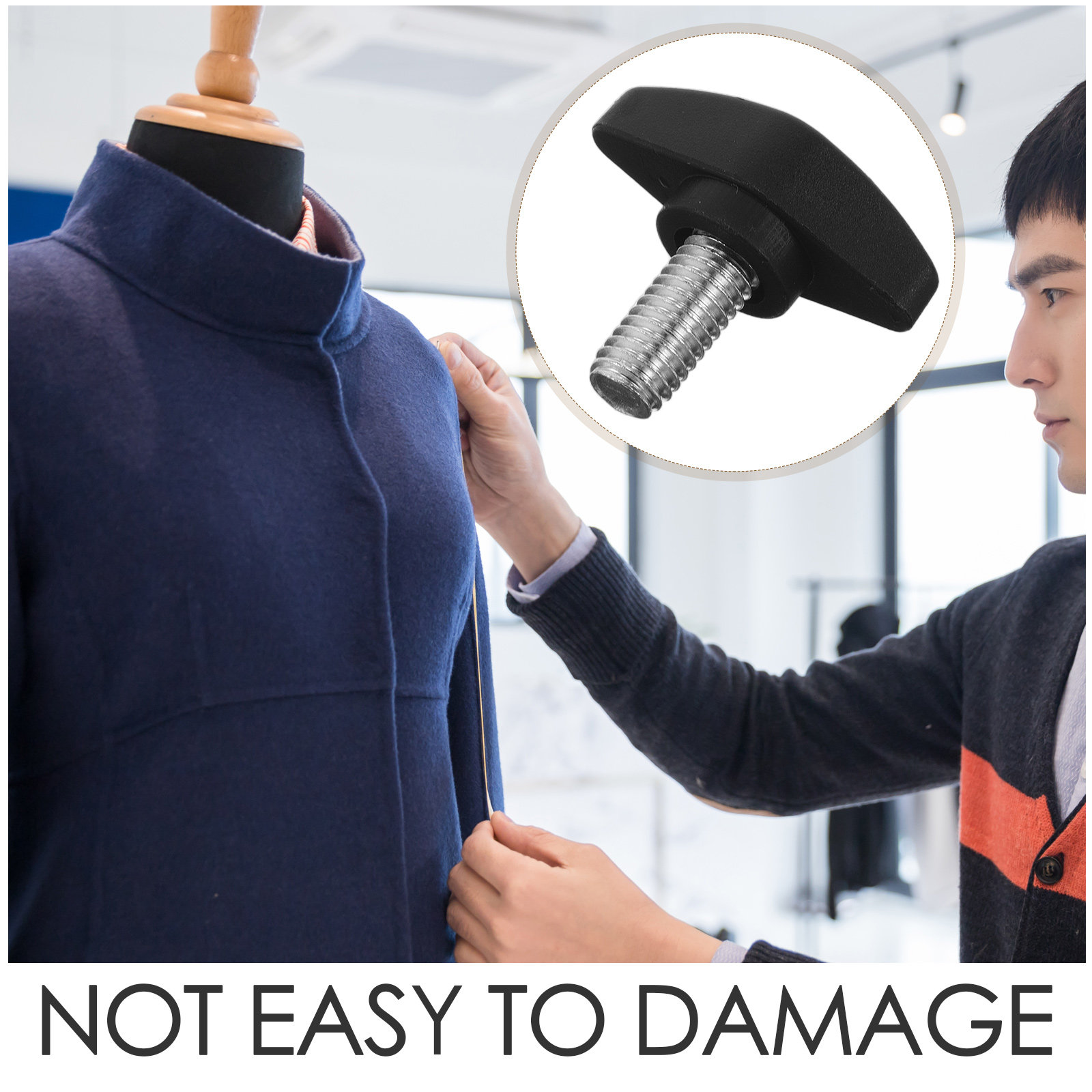 4Pcs Mannequin Base Fastening  - Stabilizer Screw In 评论和价格