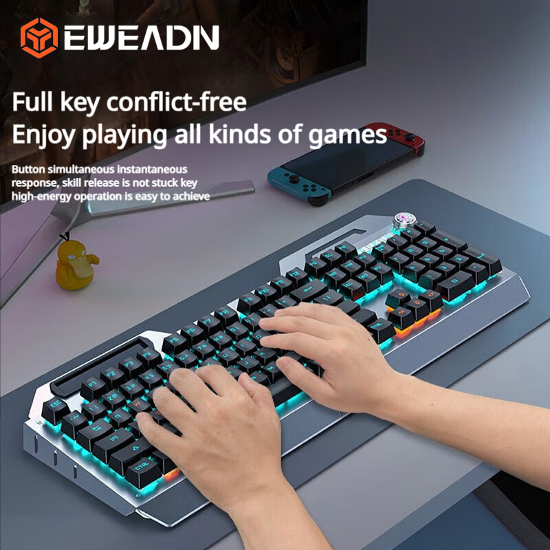 EWEADN TK900 Mechanical Keyboa - Gaming Keyboard Type C 评论和价格