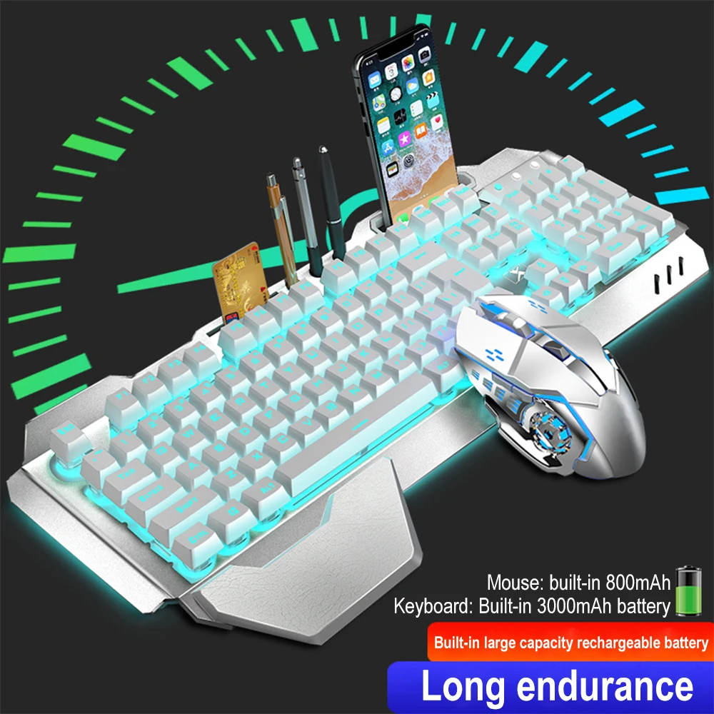 K680 Rechargeable 2.4G wireles - Gaming Keyboard Mini 评论和价格