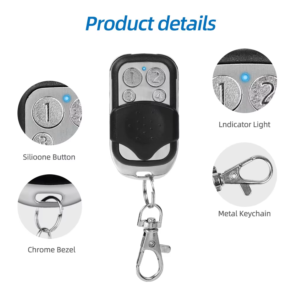 4 Buttons Remote Control 330MH - Switch Opener Tool 评论和价格