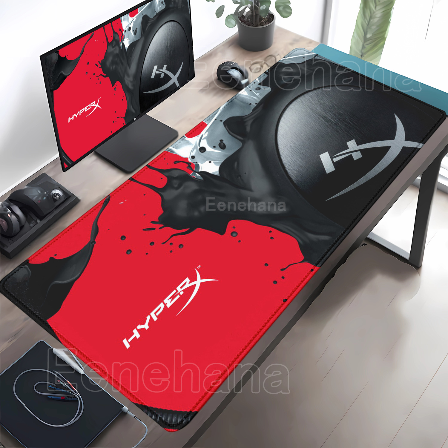 H-HyperX Mouse Pad Laptop Cool - Gaming Keyboard Hyperx 评论和价格