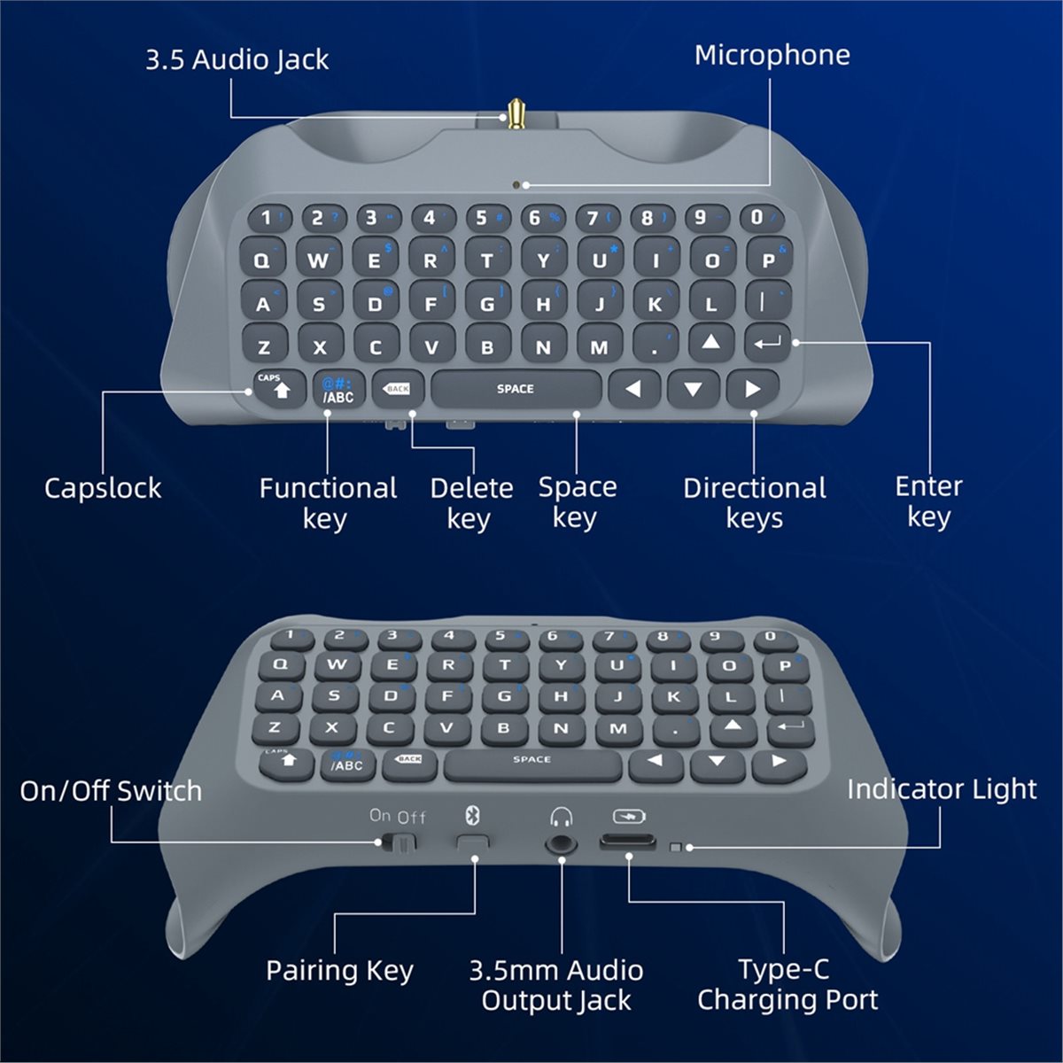 goodidea 3.5mm Gaming Wireless - Gaming Keyboard Mini 评论和价格