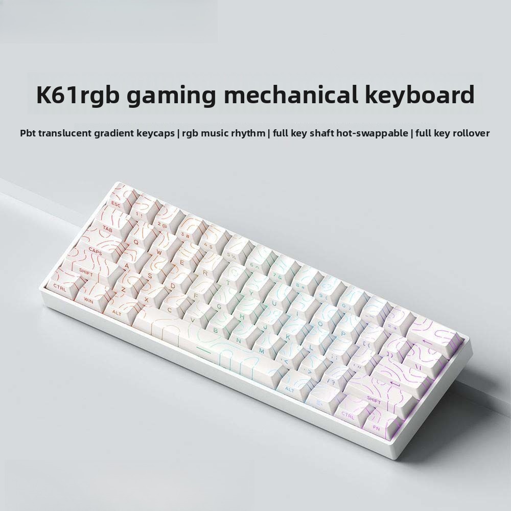 Teclado 60% wireless bluetooth - Gaming Keyboard Type C 评论和价格