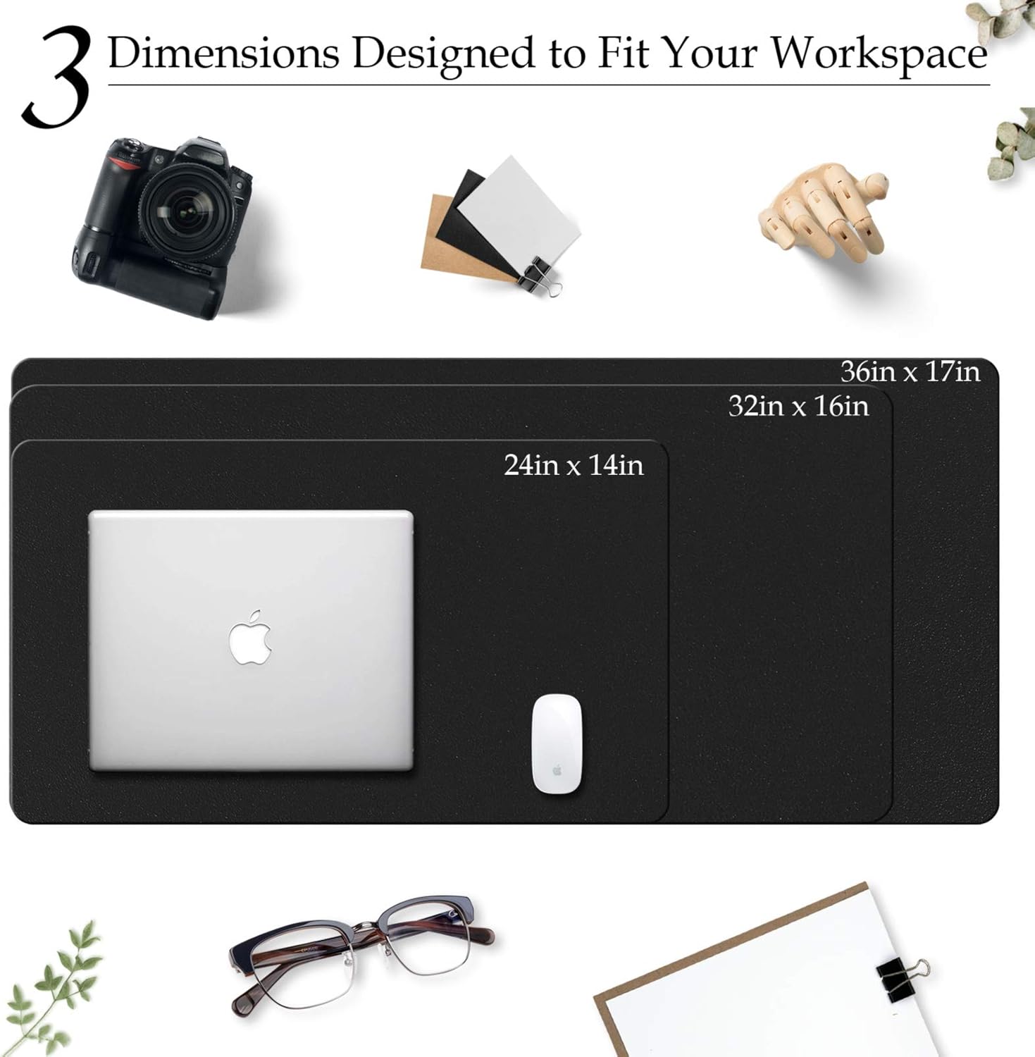 Large Size Leather Desk Pad,Of - Gaming Keyboard Mouse 评论和价格