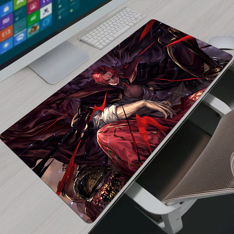 One Piece Shanks Mouse Pad Lar - Gaming Keyboard Esports 评论和价格