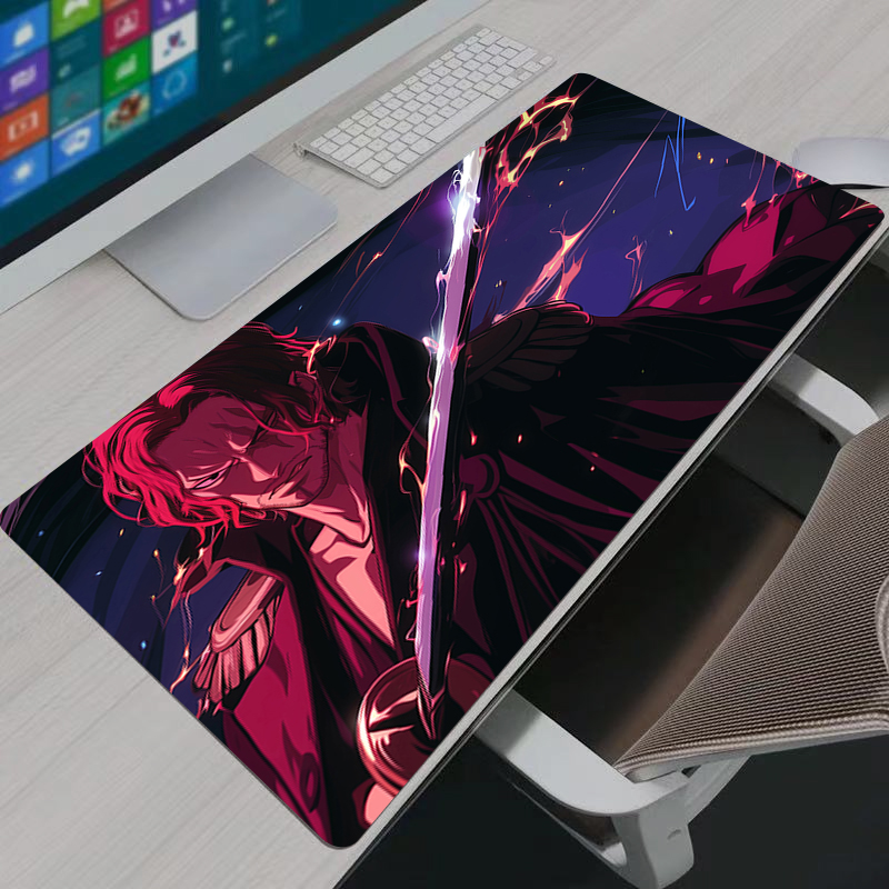 One Piece Shanks Mouse Pad Lar - Gaming Keyboard Esports 评论和价格