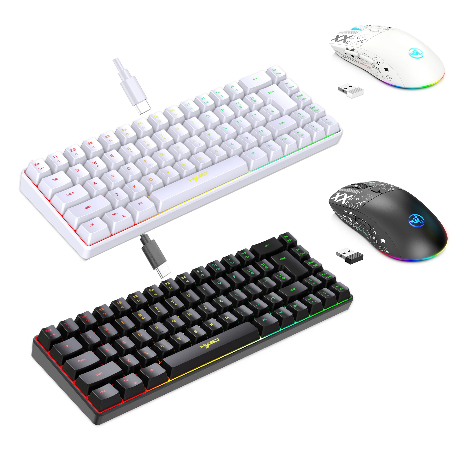 Keyboard and Mouse Combo Backl - Gaming Keyboard Mini 评论和价格
