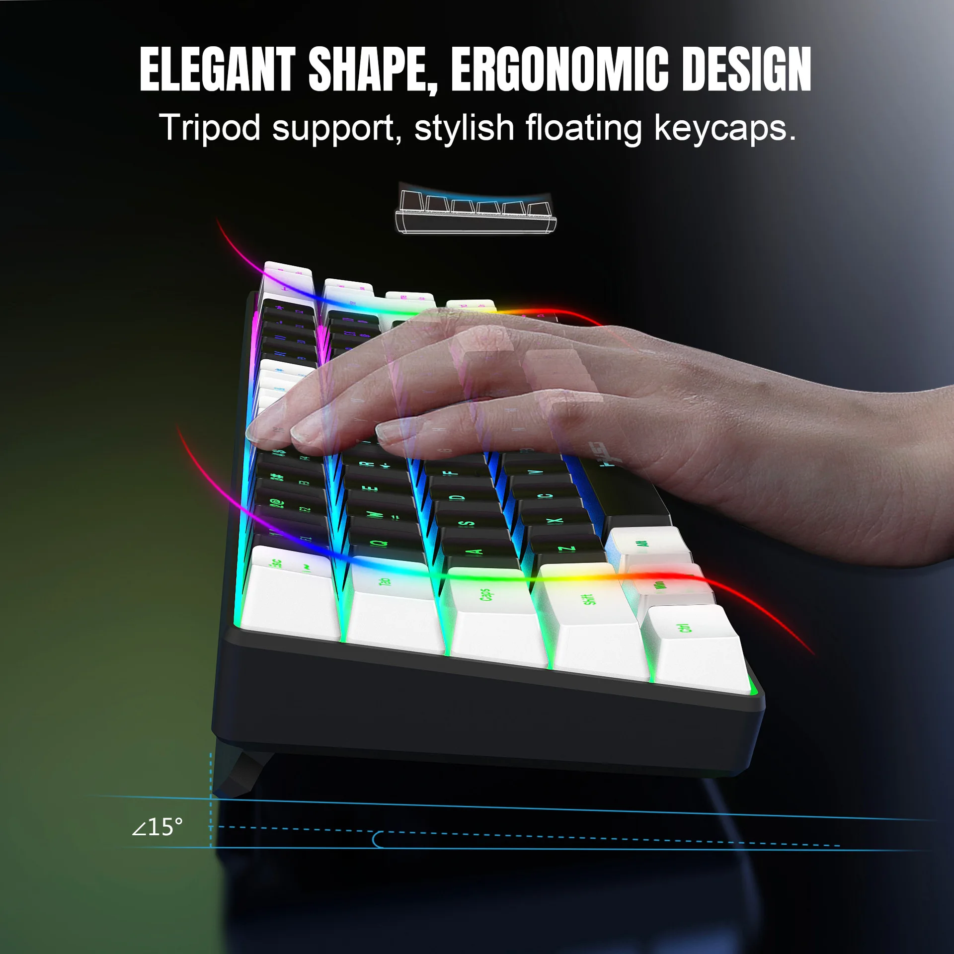 Keyboard and Mouse Combo Backl - Gaming Keyboard Mini 评论和价格