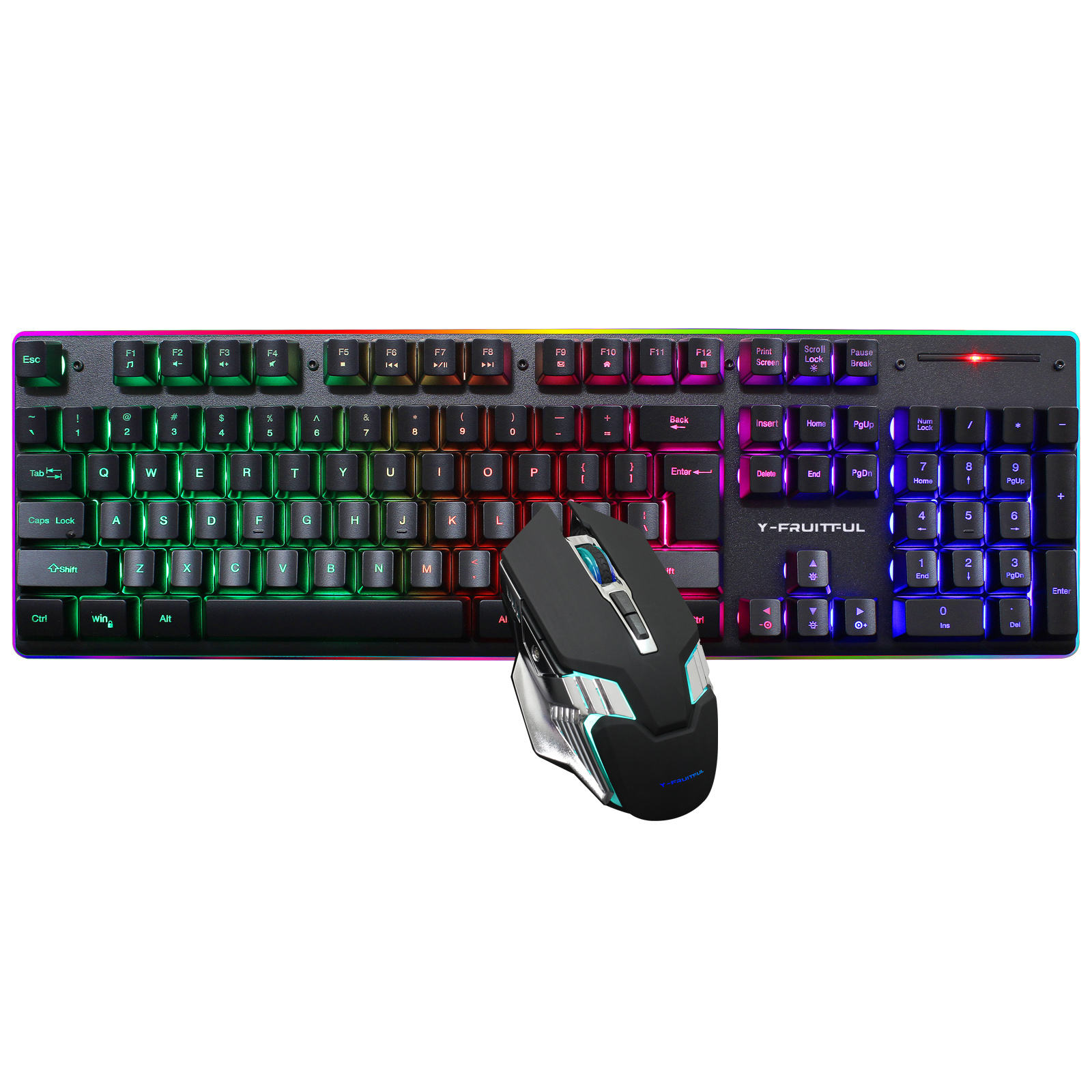 104 Keys RGB Computer Wireless - Gaming Keyboard And Mouse Combo Wireless 评论和价格