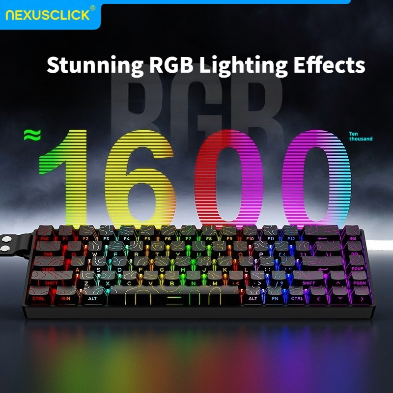 NexusClick iK68 E‑Sports Mecha - Gaming Keyboard Type C 评论和价格