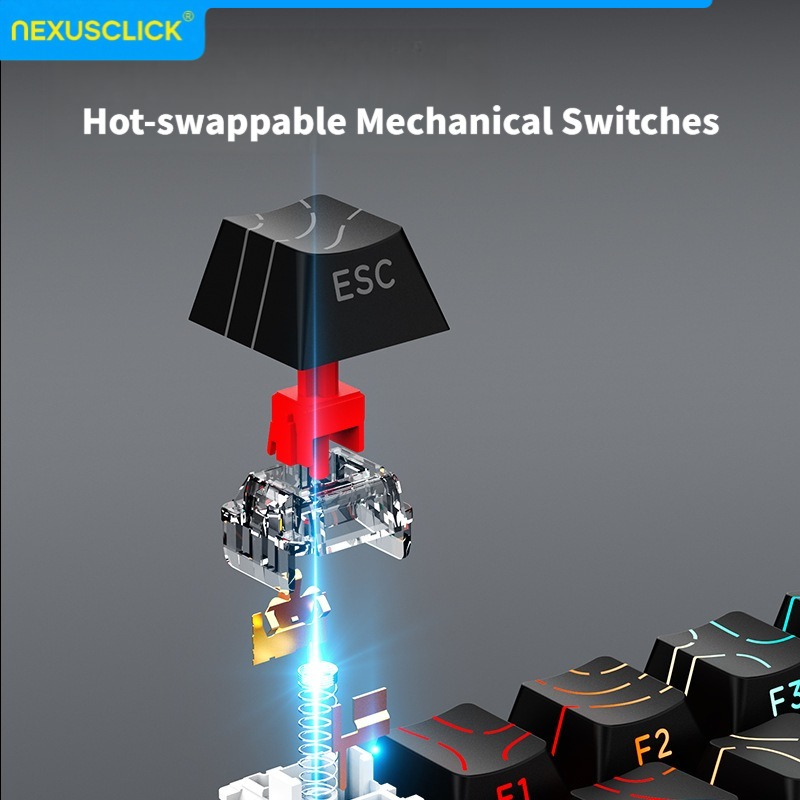 NexusClick iK68 E‑Sports Mecha - Gaming Keyboard Type C 评论和价格