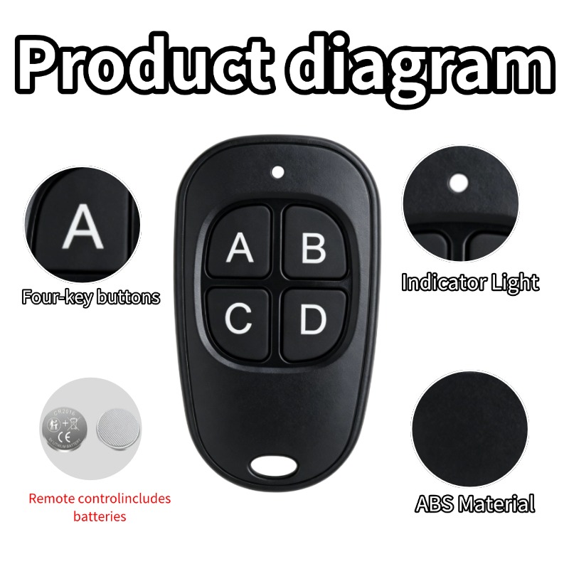433MHz Universal Wireless Remo - Switch Opener Tool 评论和价格