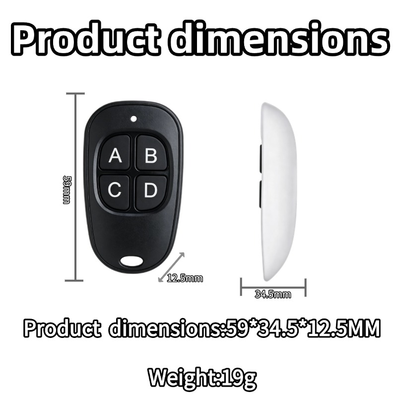 433MHz Universal Wireless Remo - Switch Opener Tool 评论和价格