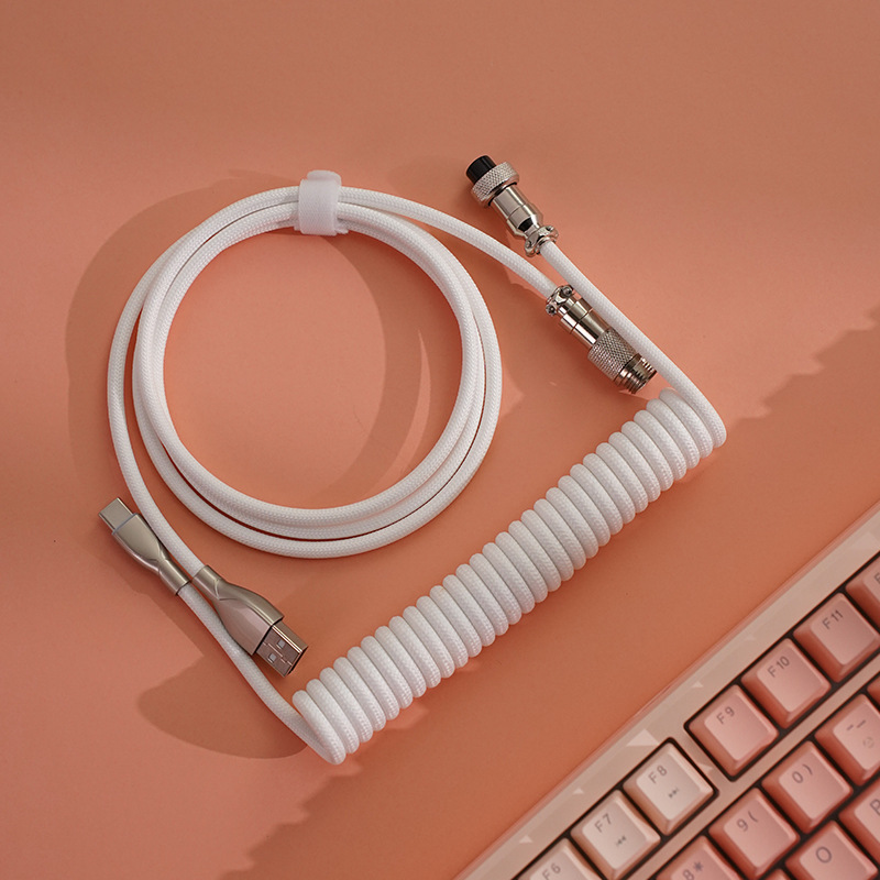 Type C USB Aviator Coiling Cab - Gaming Keyboard Type C 评论和价格