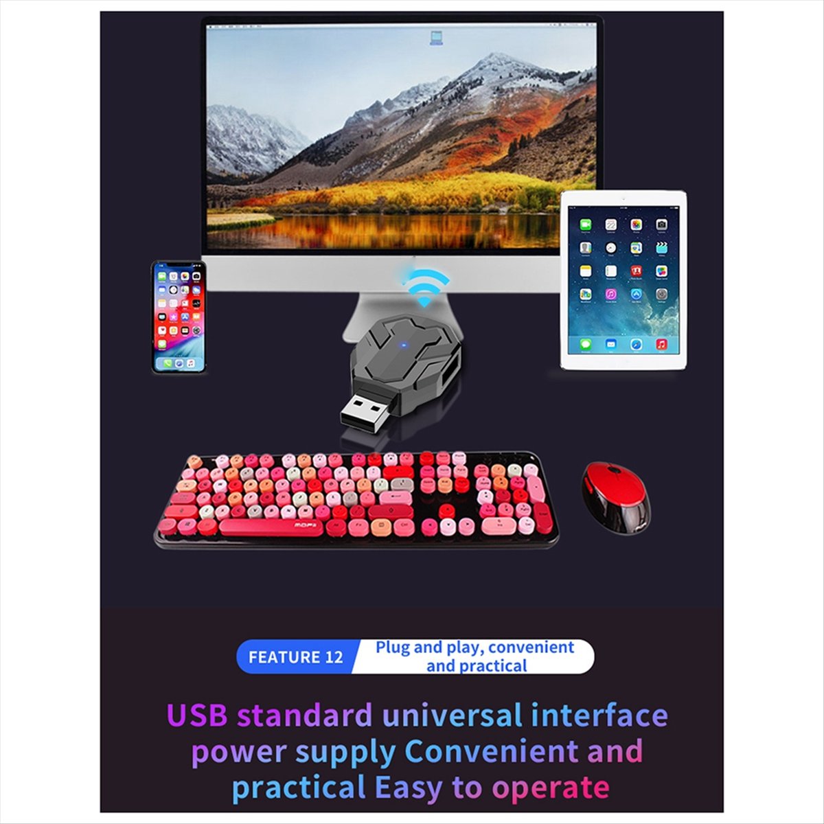 (A15I) M1-Mini Keyboard & Mous - Gaming Keyboard Mini 评论和价格