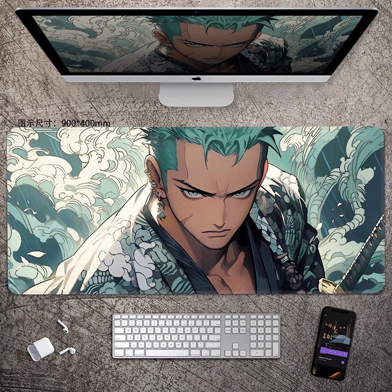 Animation ONE PIECE Leather Mo - Gaming Keyboard Esports 评论和价格