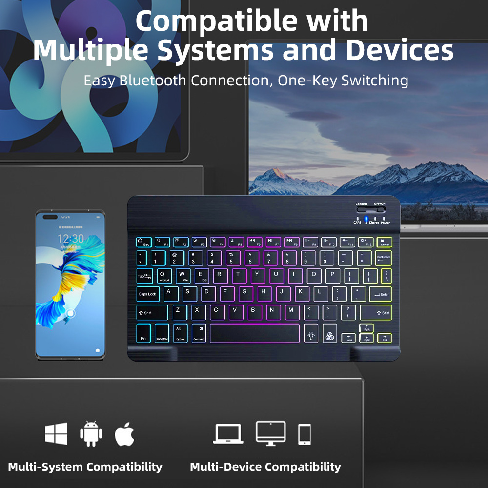 2026 Backlight Bluetooth Keybo - Gaming Keyboard And Mouse Combo Wireless 评论和价格