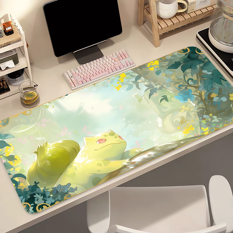 Anime Mouse Pad Pokemon Bulbas - Gaming Keyboard Higround 评论和价格