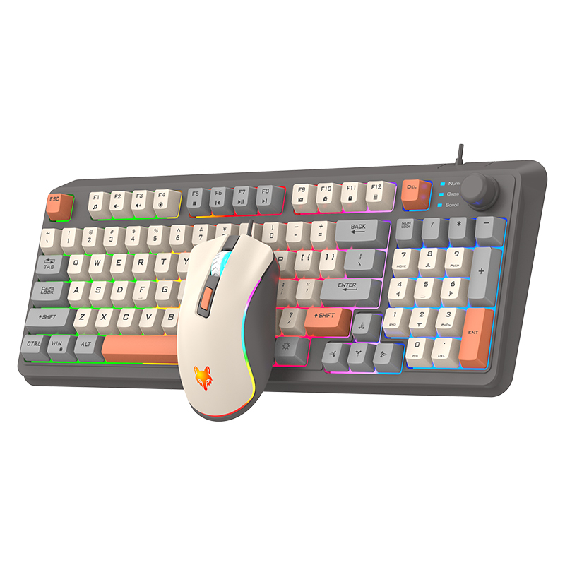 K820 USB Wired Game Keyboard M - Gaming Keyboard And Mouse Combo Wireless 评论和价格