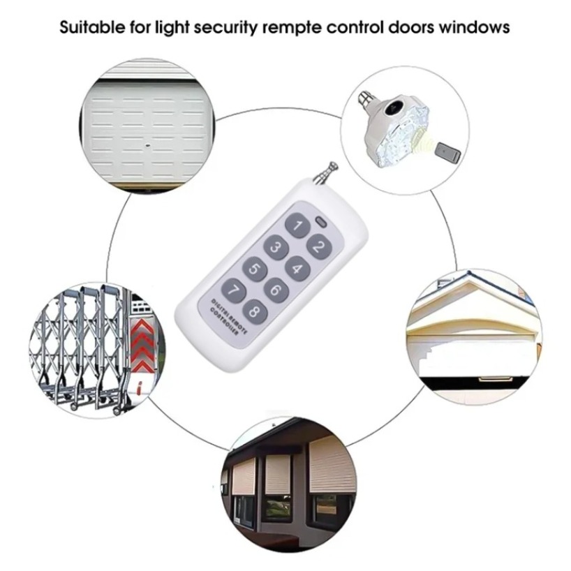 433Mhz Wireless RF Remote Cont - Switch Opener Tool 评论和价格