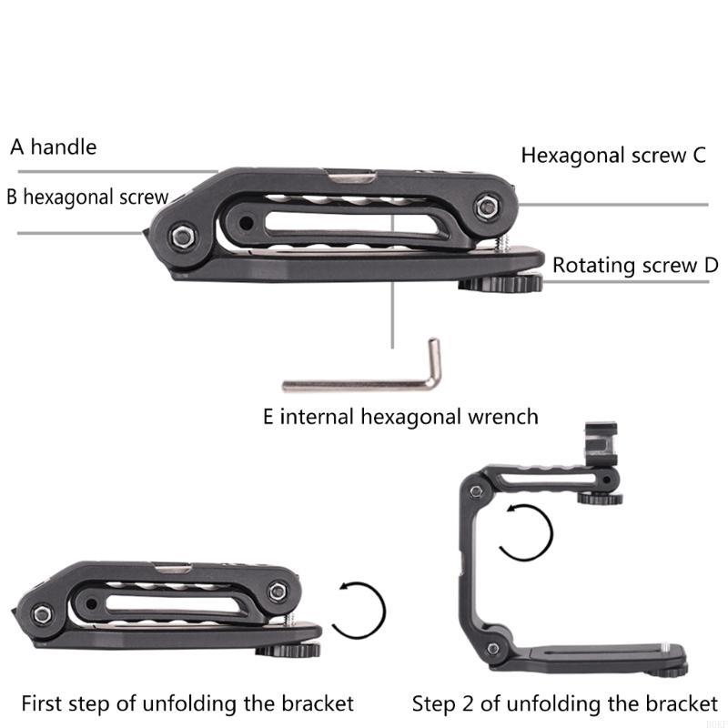 B0KF Video Grip with UShaped S - Stabilizer Screw In 评论和价格