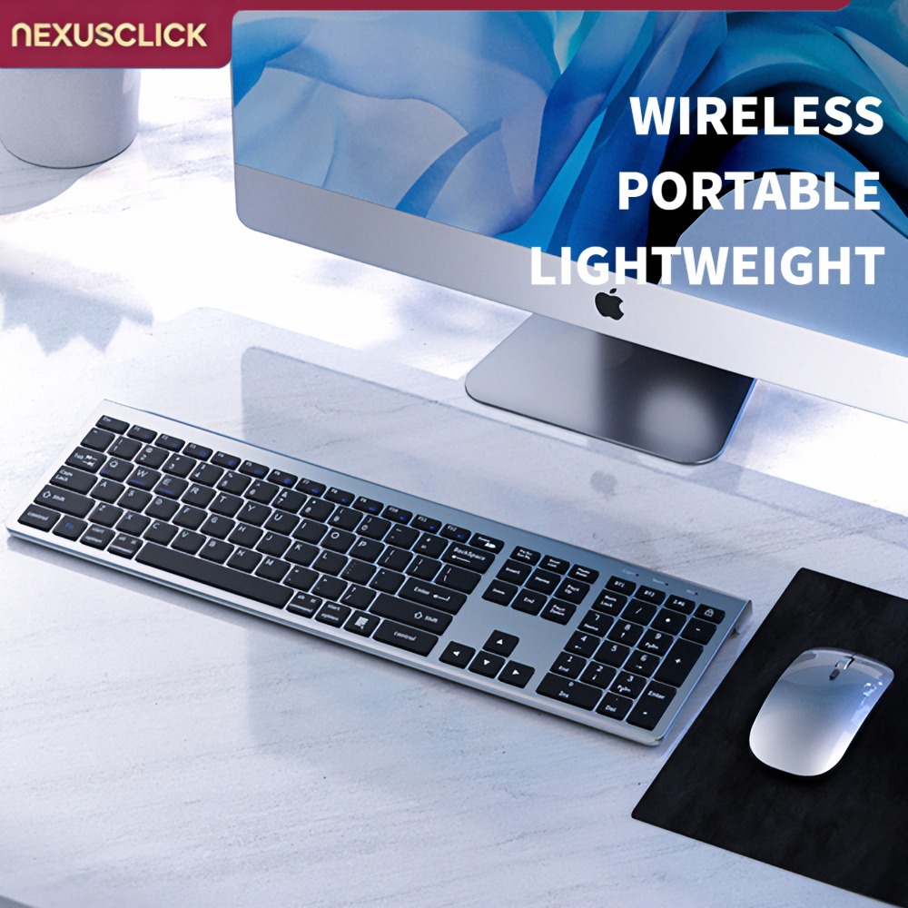 NexusClick 104 Keys Wireless T - Gaming Keyboard And Mouse Combo Wireless 评论和价格