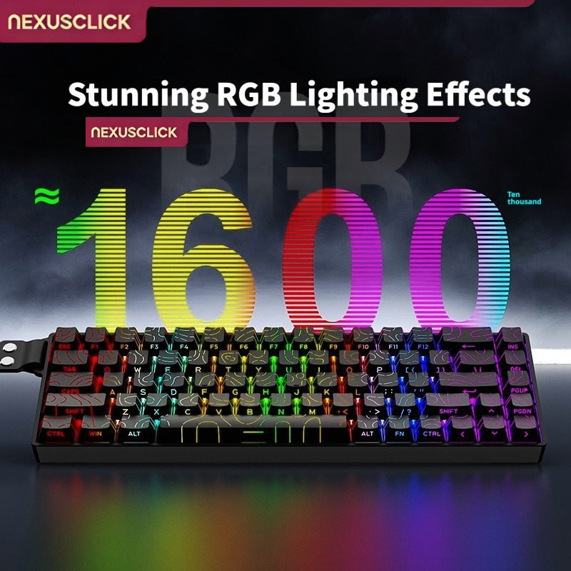 NexusClick iK68 E‑Sports Mecha - Gaming Keyboard Type C 评论和价格